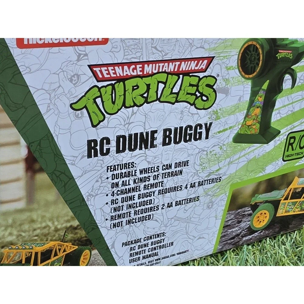 Nickelodeon Remote Control Teenage Mutant Ninja Turtles Dune Buggy Vehicle New